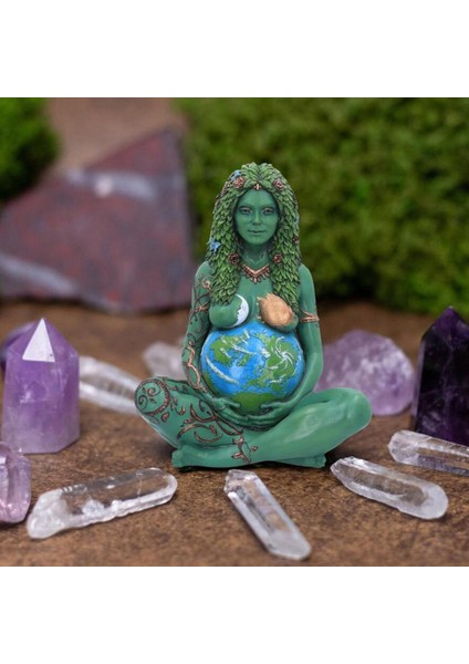 Ana Toprak Heykel Heykel Heykel Dekor C (Yurt Dışından) fırsatları