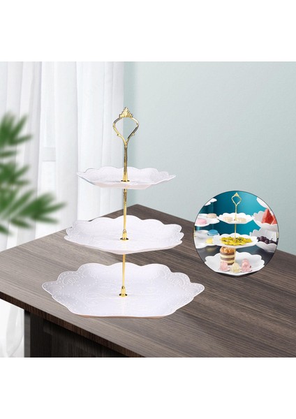 Pasta Stand Meyveleri Catering Partileri Ekran Stand Altıgen Türü (Yurt Dışından) fiyatları