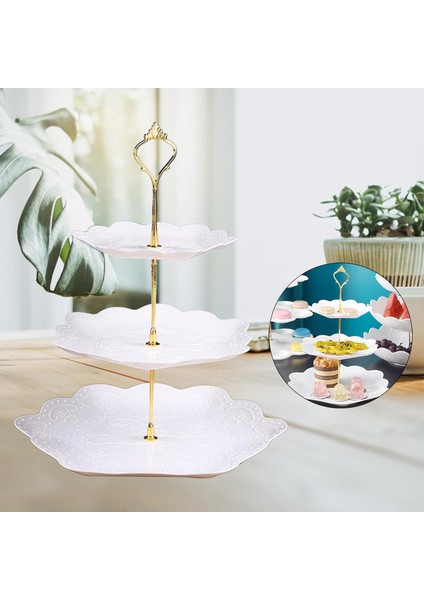 Pasta Stand Meyveleri Catering Partileri Ekran Stand Altıgen Türü (Yurt Dışından) modelleri