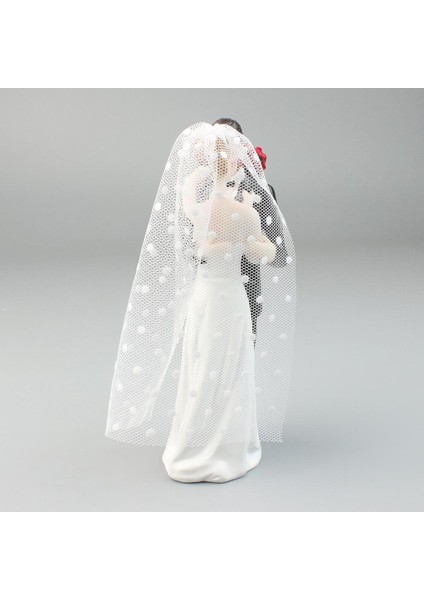 Çift Gelin W.light Cilt Reçine Düğün Heykelcik Dekoratif Kek Topper (Yurt Dışından) indirimleri