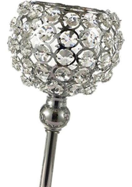 Kristal Candle Tutucular/düğün Şamdan Yemek Masası Dekorasyonu 25CM (Yurt Dışından) fırsatları