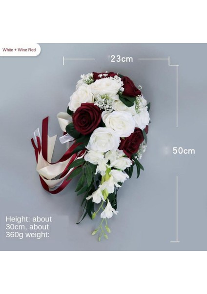 Düğün Romantik Ouquet Ride Buketler Nedime Buket Yapay B (Yurt Dışından) indirimleri