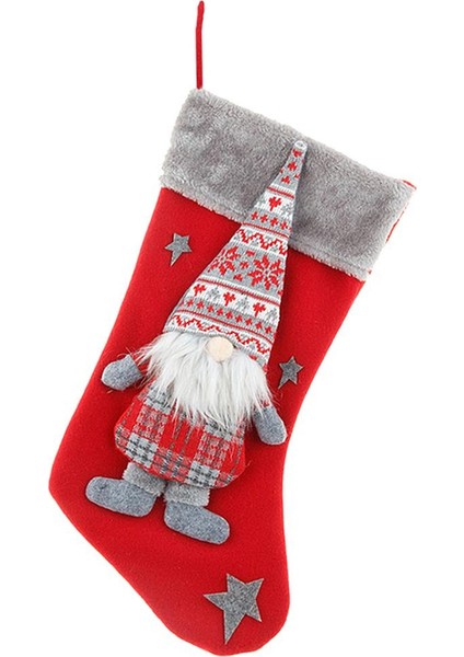 Noel Tatil Çorapları Noel Ağacı Asma Tedavisi Çantalar Dokunmayan Noel Baba (Yurt Dışından)