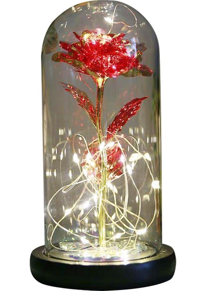 Galaxy Rose Flower Hediyesi Büyülü Rose LED String Işık Hediyeler Stil 6 (Yurt Dışından)