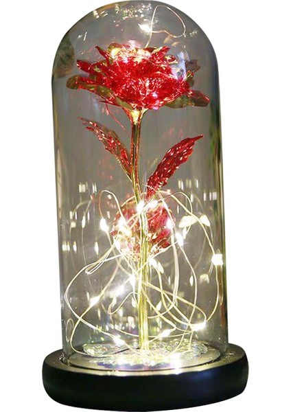 Galaxy Rose Flower Hediyesi Büyülü Rose LED String Işık Hediyeler Stil 6 (Yurt Dışından)