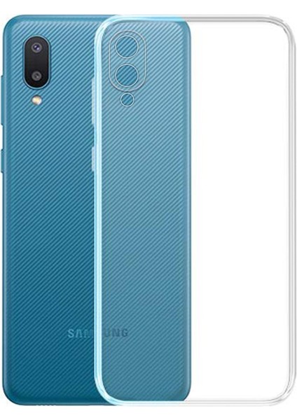 Samsung Galaxy A02 Lux Seri Kamera Korumalı Şeffaf Kılıf