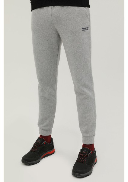 Men Sweat Pant Gri Erkek Eşofman 23227-08