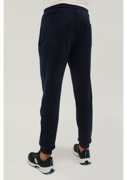 Men Sweat Pant Lacivert Erkek Eşofman 23222-15