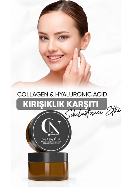 Neşe Çay Yeşil Çay Özlü Göz Altı Bakım Kremi  ve Sıkılaştırıcı 30 ml