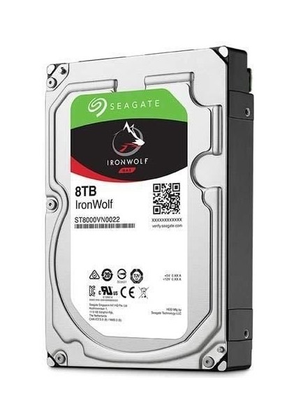 8tb Ironwolf 3.5" 7200 256MB ST8000VN004