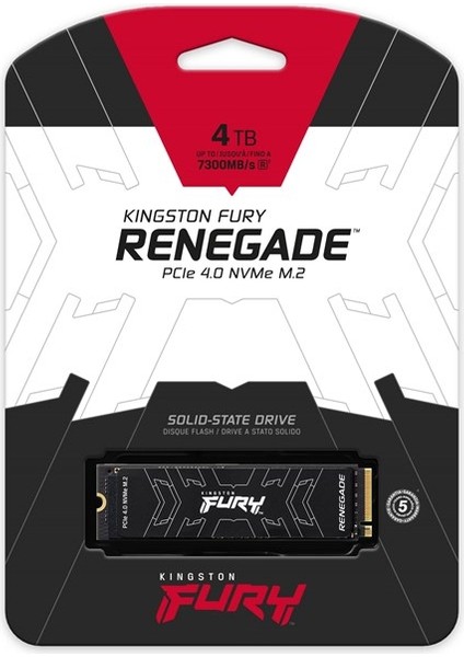 Fury 4tb Nvme M.2 7300/7000MB SFYRD/4000G