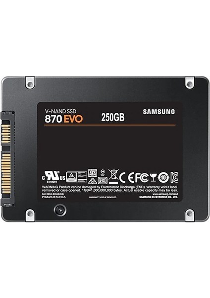 250GB 870 Evo 560/530MB MZ-77E250BW