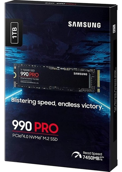 1tb 990 Pro Nvme M.2 7450/6900 MZ-V9P1T0BW