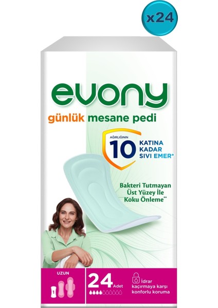 Günlük Mesane Pedi Uzun 576 Adet