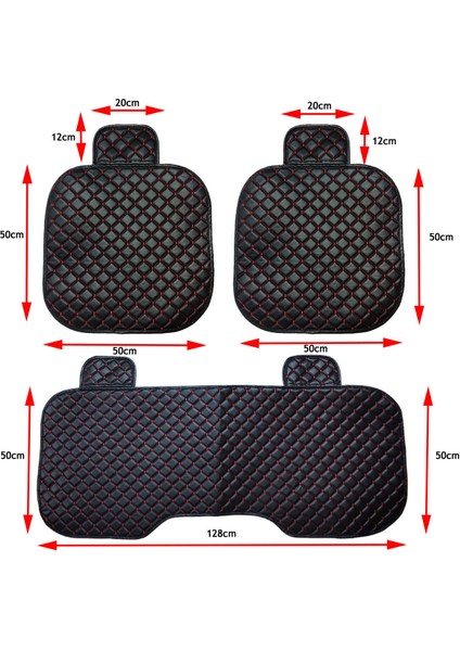 Yeni Set Kumaş Oto Koltuk Minderi ve Boyun Yastığı 2 Adet Capitone fırsatları