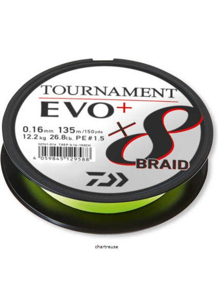 Tournament Evo+ 8b 135 Mt. Chartreuse Ip Misina