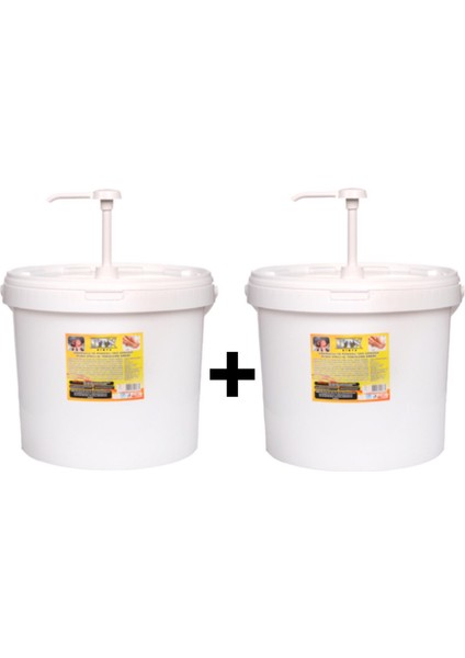 2 Adet Yumuşak Pompalı Sanayi Tipi Granüllü El Temizleme Sabunu (Kremi) 8 kg