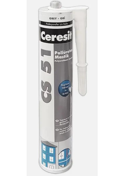 Cs 51 Fc Pu Mastik Gri 280 ml 3'lü Paket