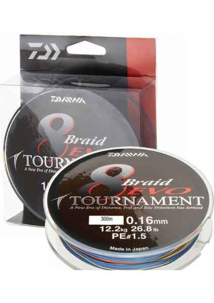 Tournament 8b Evo Multi Color 300 M Ip Misina