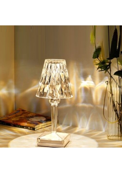 2in1 LED Işıklı Mini Abajur + Işıklı Bardak Gün Işığı LED Masa Lambası Yılbaşı Hediyeleri Yılbaşı Dekorları