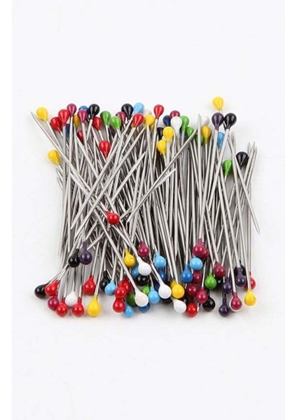 Toplu Iğne (Eşarp Iğnesi 50 Adet) – Karışık Renk