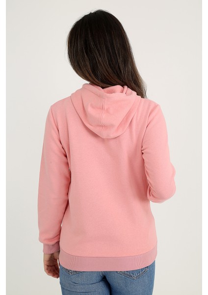 Kapüşonlu Somon Sweatshirt indirimleri