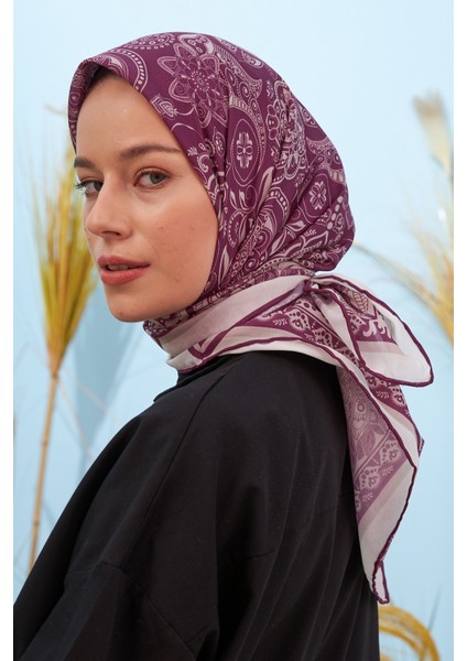 Henna Mürdüm Pamuk Viskon Eşarp fiyatları