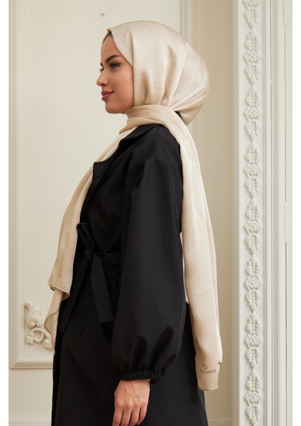 Janjan Çift Taraflı Şal Ekru fırsatları