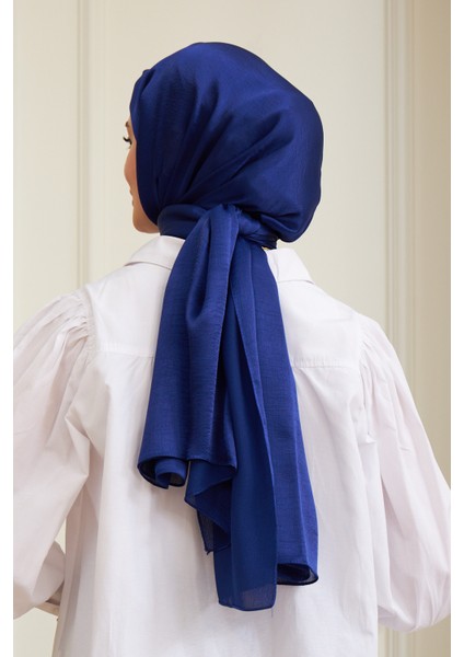 Janjan Çift Taraflı Şal Sax Mavi fırsatları