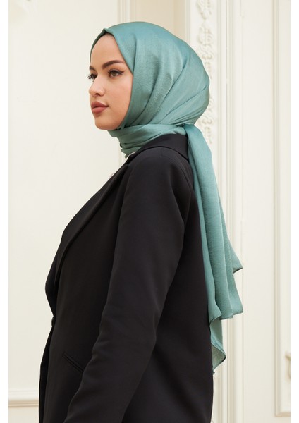 Janjan Çift Taraflı Şal Zümrüt Yeşil indirimleri