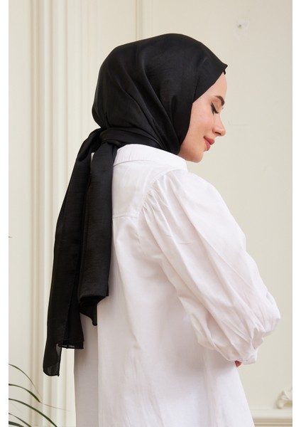 Janjan Çift Taraflı Şal Siyah modelleri