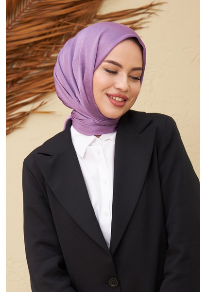 Janjan Çift Taraflı Şal Lila modelleri