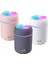 Işıklı Mini Ortam Oda Hava Nemlendirici ve Taşınabilir Buhar Makinesi H2O Humidifier 3