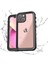 iPhone 13 Mini Kılıf Su Geçirmez Tam Koruma 1-1 Silikon 1