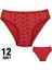 Dondeza 101-87 Desenli Bayan Bikini 12'li 1