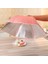 Katlanır Gıda Kapağı Yiyecekleri Sıcak Alüminyum Folyo Kapağı Ekose Desen 70*70*17CM (Yurt Dışından) 1
