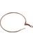 20 Adet 30MM Yuvarlak Çember Döngü Küpe Rose Gold (Yurt Dışından) 2