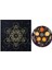 Astrolojik Kumaş Dekor Wicca Kare Kristal Izgara Goblen Siyah(Yurt Dışından) 4