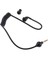 3.5mm Mono Kulaklık Stereo Hava Tüpü Mikrofon Kulaklığı(Yurt Dışından) 3
