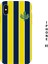 Sarı Lacivert Çubuklu Baskılı Iphone Xs Silikon Telefon Kılıfı Fenerbahçe 1