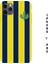Sarı Lacivert Çubuklu Baskılı Iphone 11 Pro Silikon Telefon Kılıfı Fenerbahçe 1