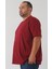 Rood Büyük Beden Unisex T-Shirt 5