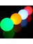 7 Renk Değiştiren LED Işıklı 80MM Pilli Gece Lambası - Dekoratif Küre - Parti Lambası 2