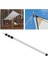 Teleskoplama Muşamba Kutupları Çubuklar Çıkarılabilir Ayarlanabilir 118-211CM Dış Mekan 3.0m Gümüş (Yurt Dışından) 3