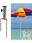Parasol Şemsiye Standı Dış Mekan Bahçe Şemsiyesi Tutucu W/ 2 Çatal Boru Çapı 4cm (Yurt Dışından) 5