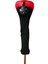 Dayanıklı Golf Kulübü Headcover Protector Guard Outdoor Sport Uzun Kollu Örgü Kırmızı (Yurt Dışından) 4
