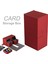 Tcg Kırmızısı Için Taşınan Sağlam Ticaret Kartı Güverte Kutusu Organizatör Kılıf Sahibi Depolama Sahibi (Yurt Dışından) 2