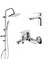 SH630 3'lü Solo Duş Seti Takımı 1