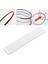2 Paket Badminton Raket Kafa Pu Bant Raket Koruyucusu Beyaz ve Kırmızı (Yurt Dışından) 4