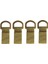 4x Carabiner Kayış Tokları Kanca Kemeri Asma Anahtar Diaz (Yurt Dışından) 3